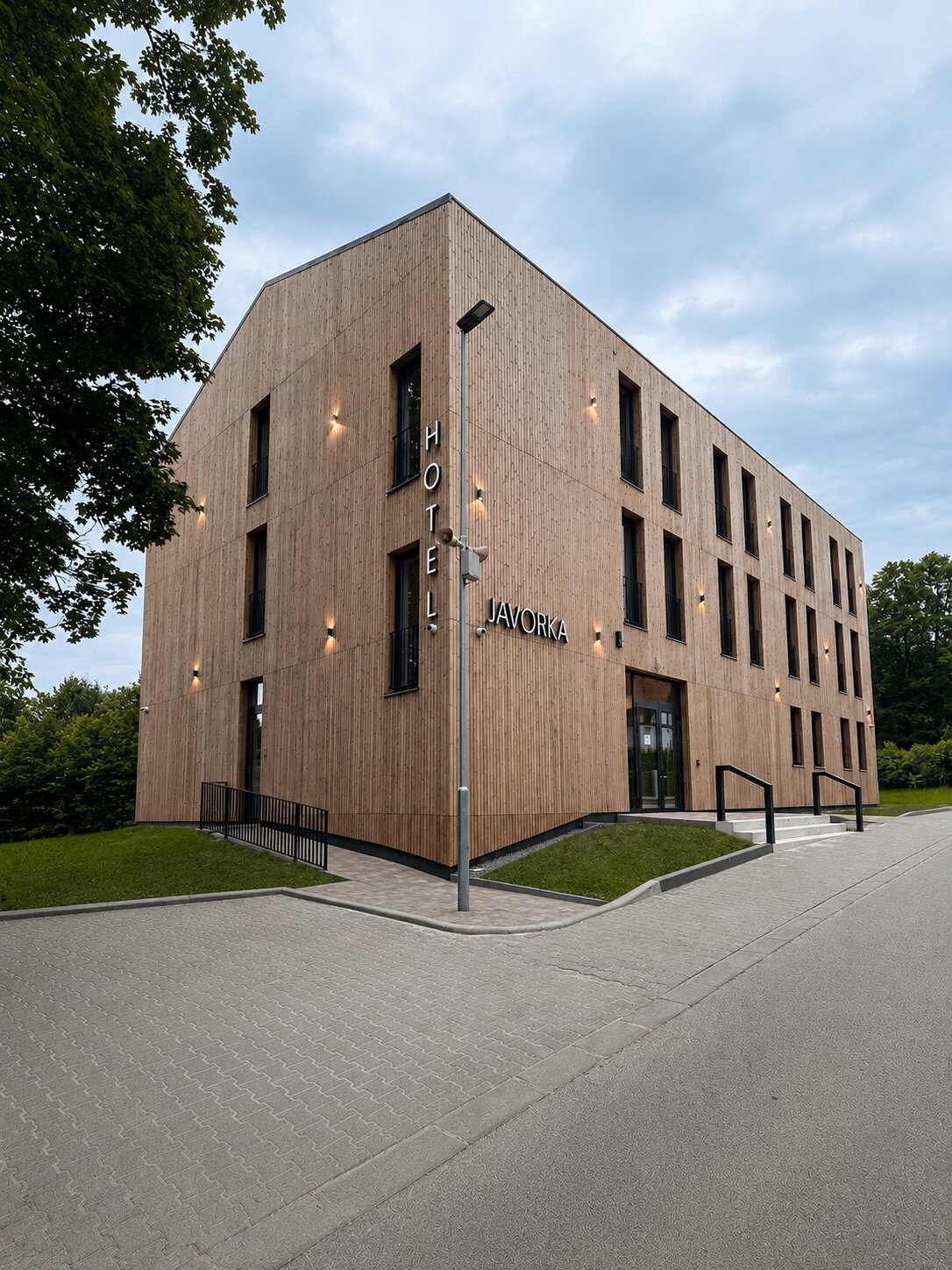 Hotel Javorka u hlavního vstupu