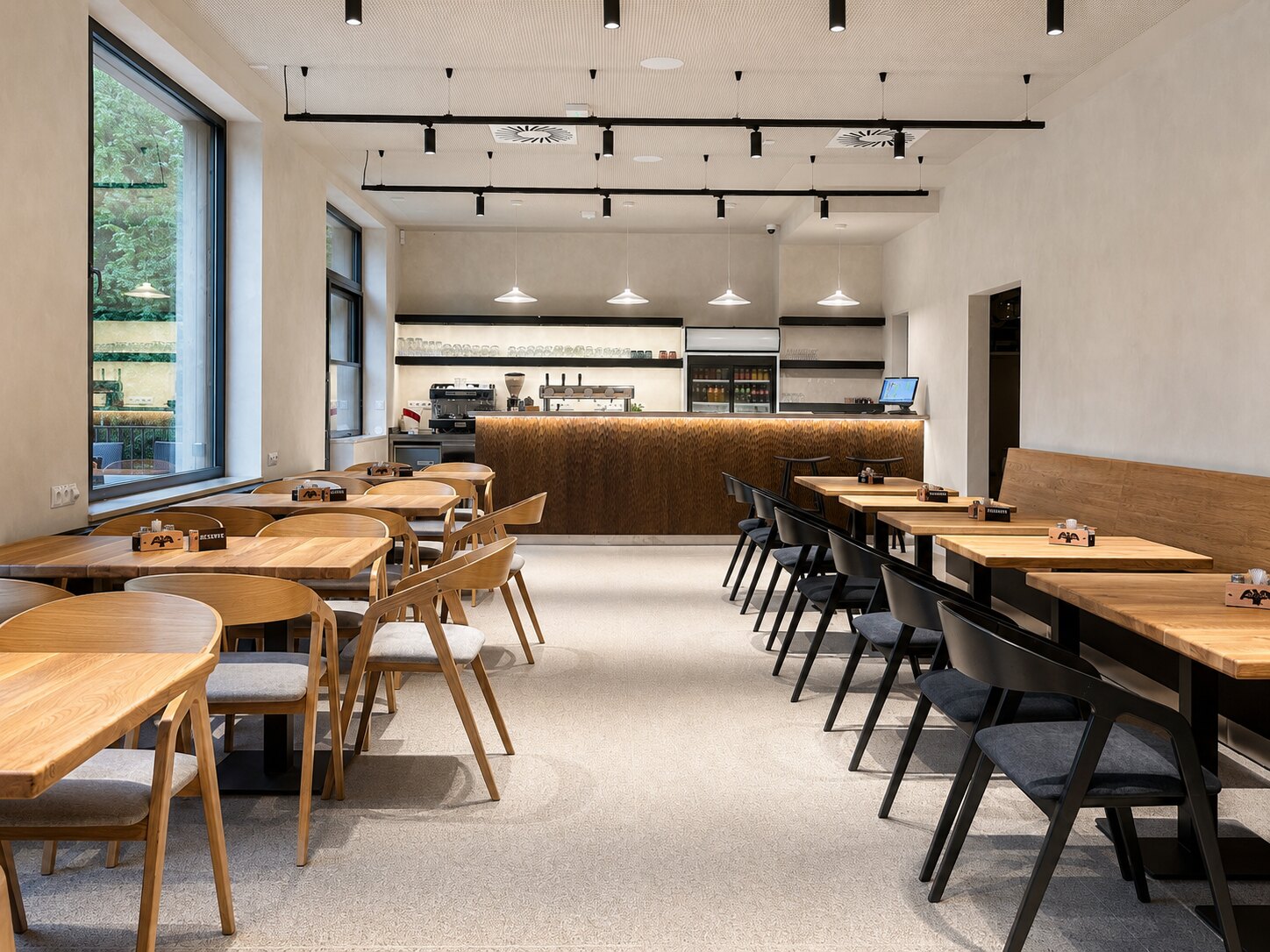 Restaurace Javorka připravená pro hosty